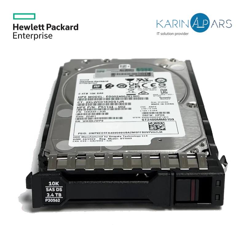 HPE 2.4TB SAS 12G Mission Critical 10K SFF BC 512e Multi Vendor HDD P28352-B21