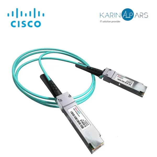Cisco 100G QSFP28 to QSFP28 AOC cable fiber 15m